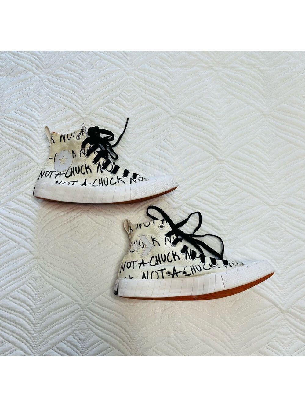 Converse Chuck Taylor Men’s All Star 70’s High Top Beige Sneakers. Size 8 - Picture 4 of 6